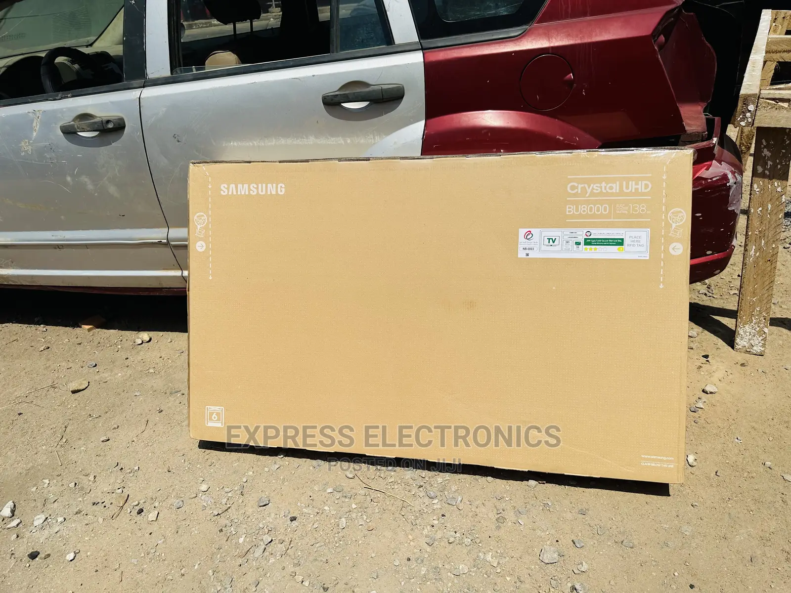 Enjoy  Netflix on UHD Smart Samsung 55”Bu8000 (2022)