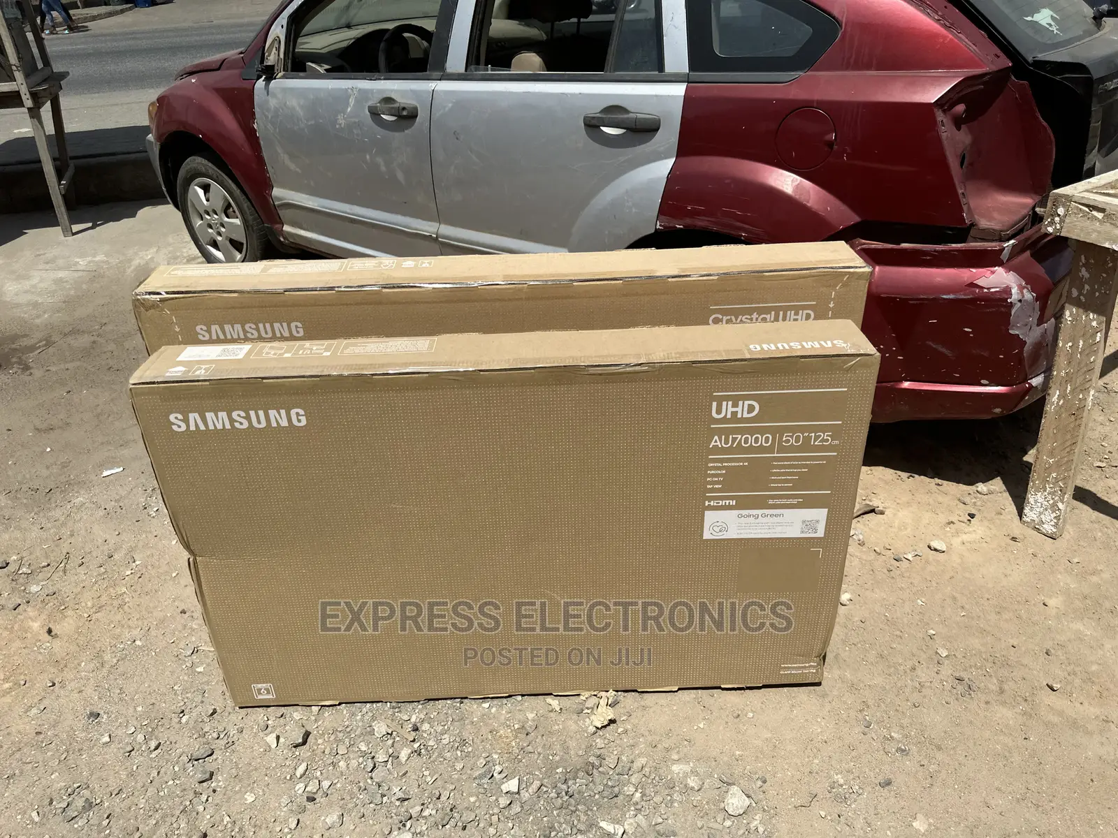 Mesmeric Newly Sealed Samsung 50”Au7000 UHD Tv