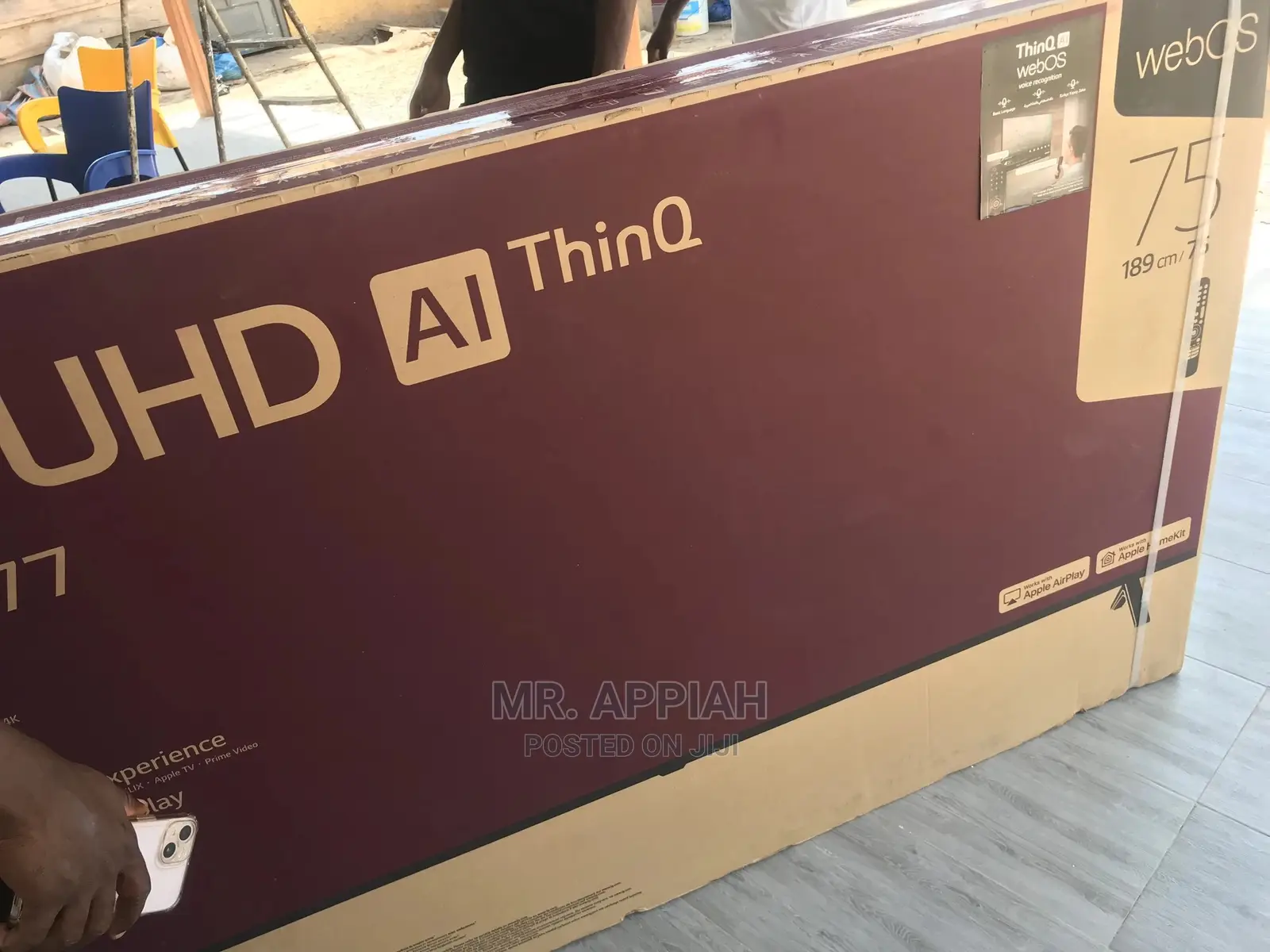 New 75BU8000 Tv