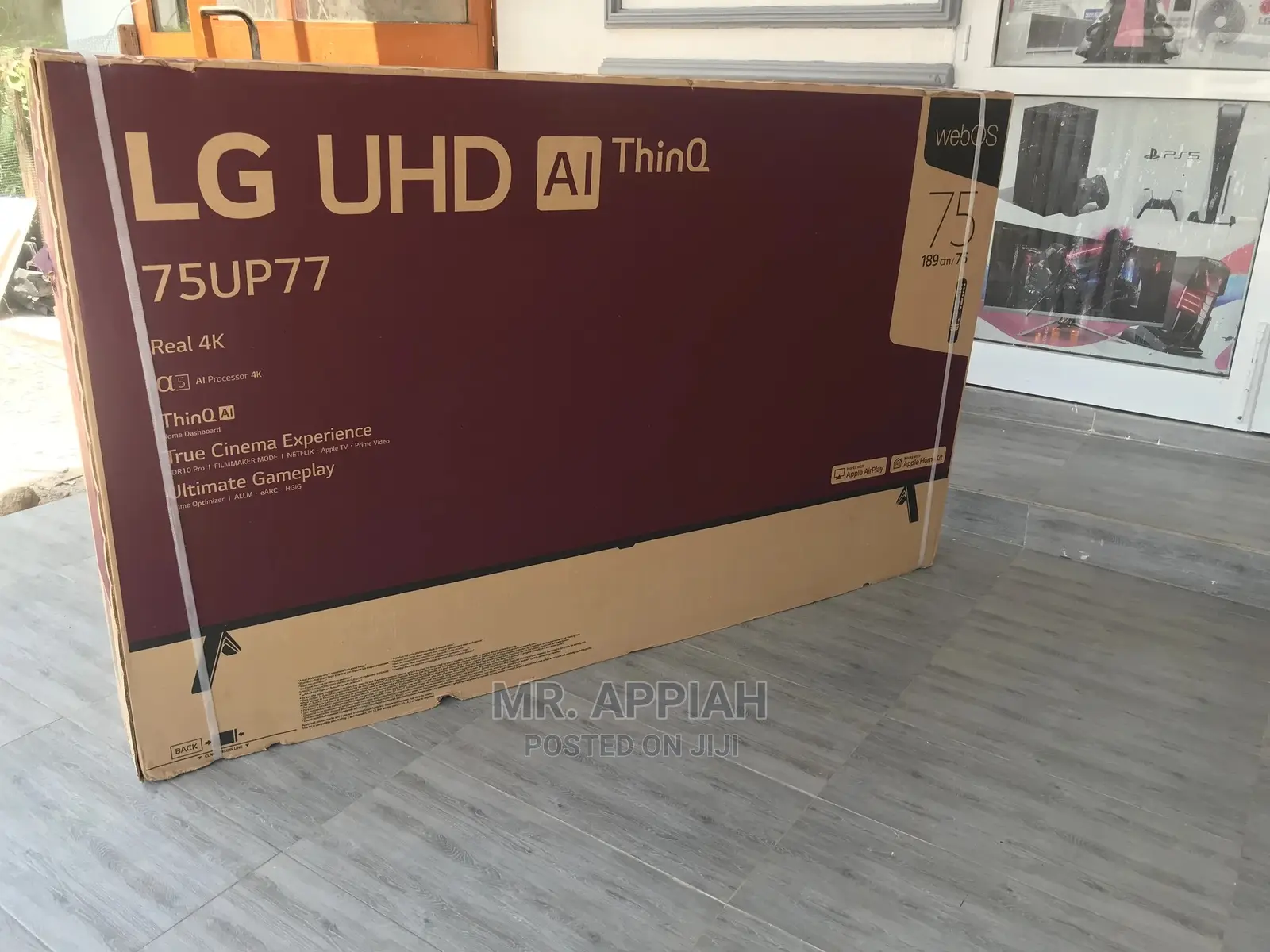 New 75BU8000 Tv