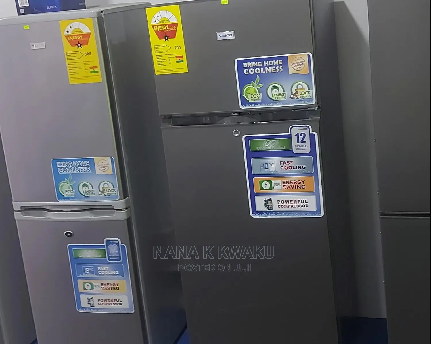 Nasf228*Nasco Top Freezer _Colorful