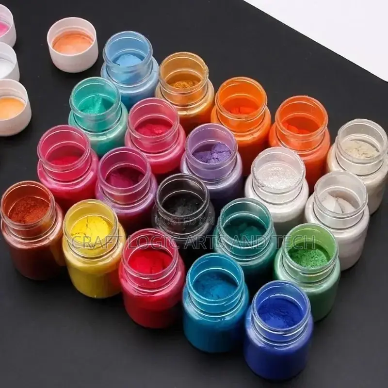 Mica Powder Epoxy Resin Dye Powder Pigment Gh₵15 Per Bottle