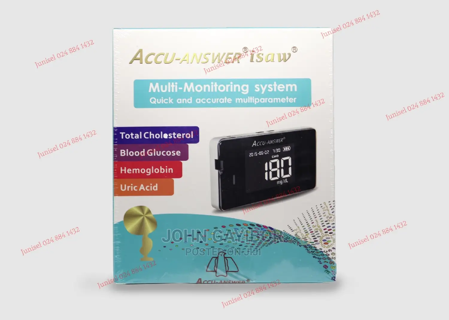1 Year Warranty Accu Answer Isaw 4 In 1 Test Kit