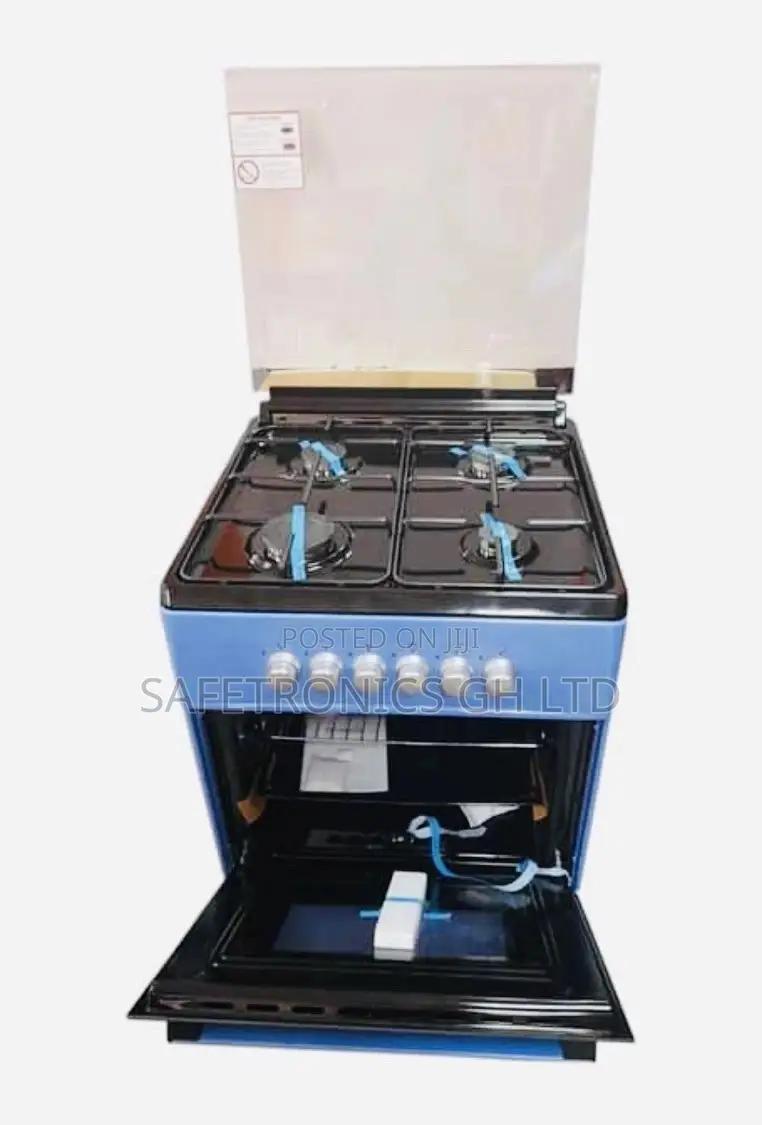 4 Gas Burner, Oven and Griil, Lamp/Light Inbuilt 50x50 ( C