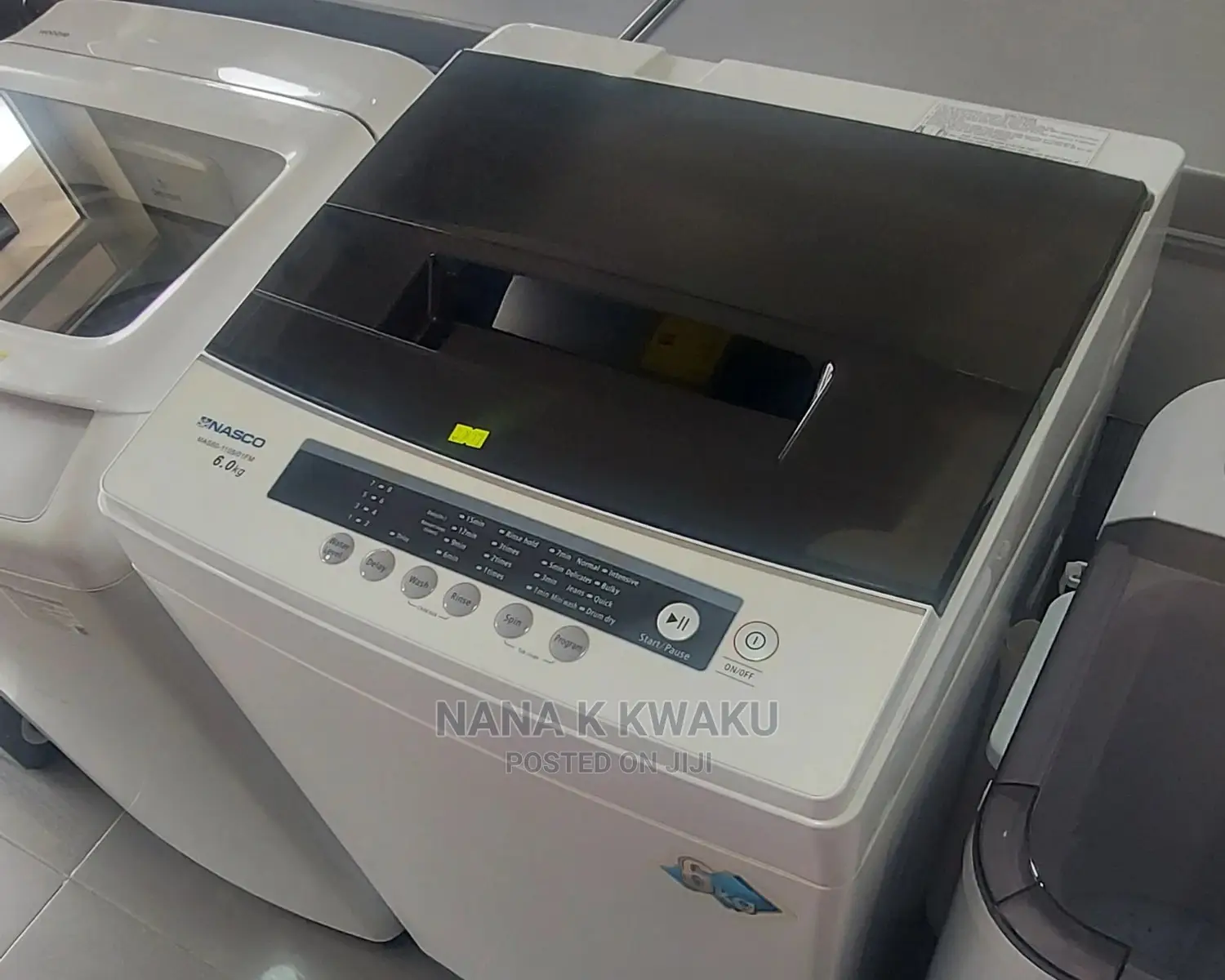 Nasco 6kg Top Load Washing Machine