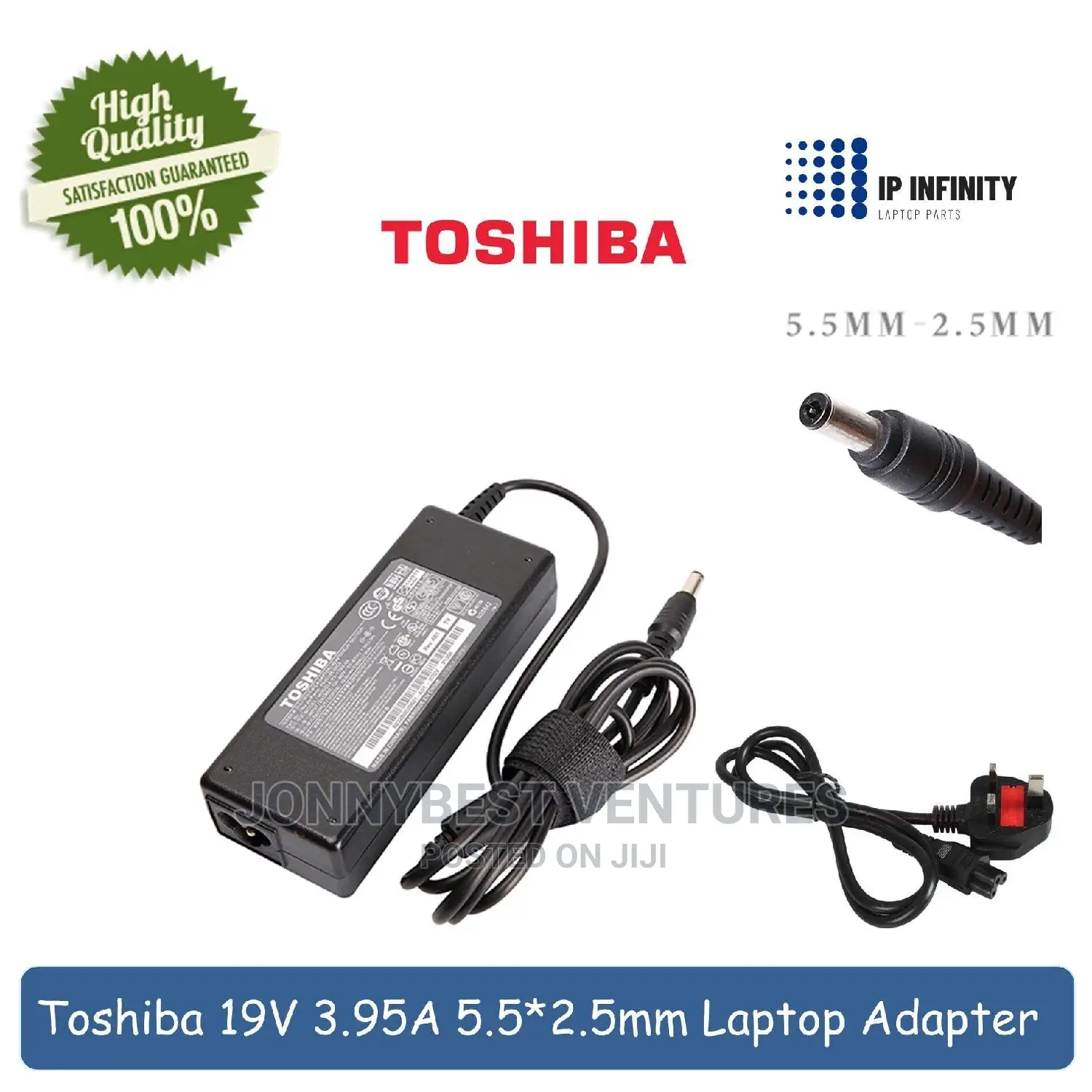 Toshiba Big Pin Laptop Charger