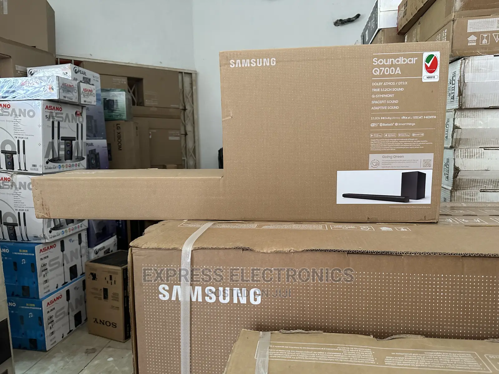 Samsung Soundbar Remote Control With Battery Q700