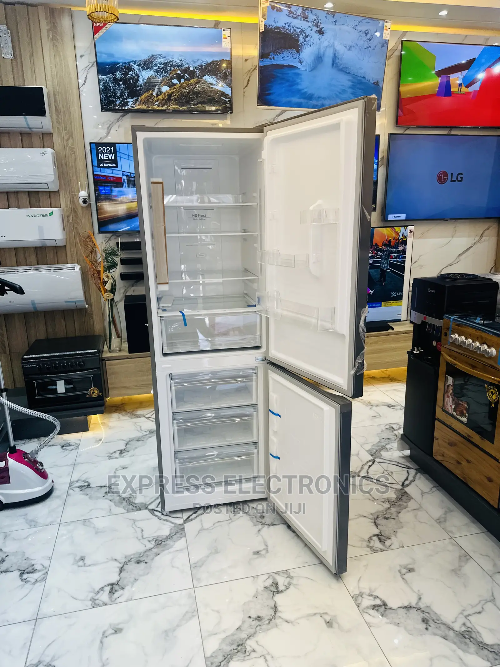 Chiq Double D Fridge Chmb-370w