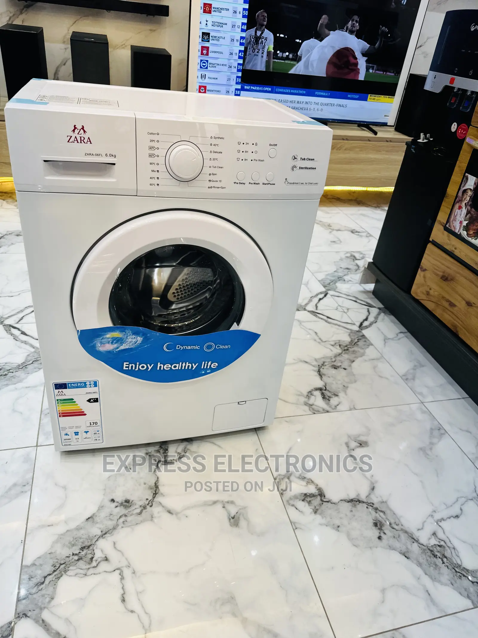 Easy to Operation Panel 6kg Zara Full Auto Washing Machine