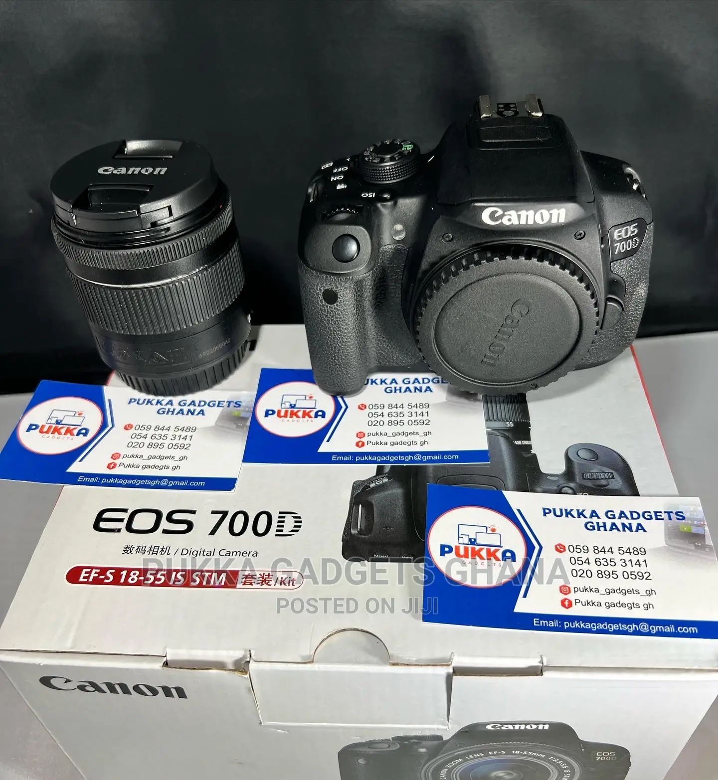 Canon 700d With Lens
