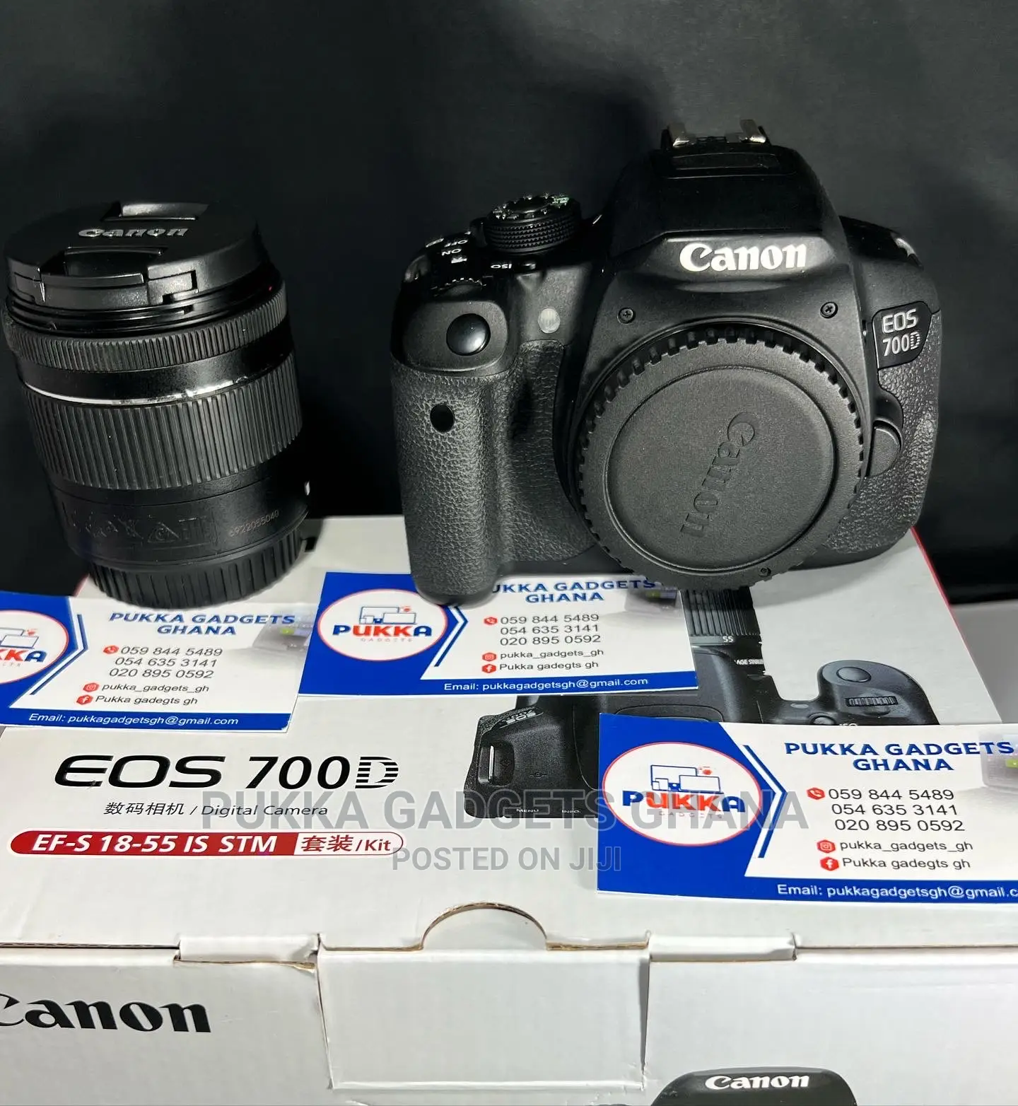 Canon 700d With Lens
