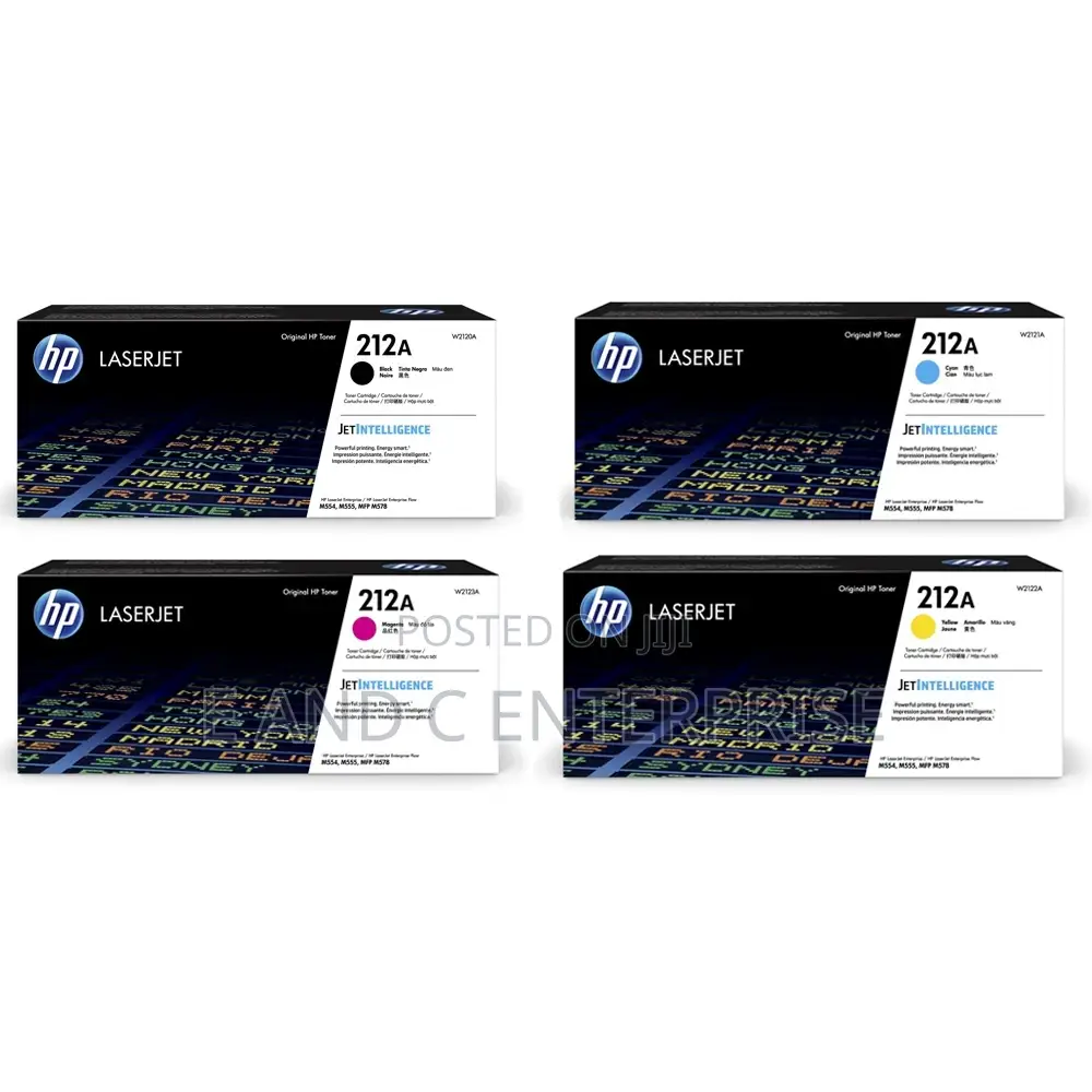 Hp Toner 212a All Colors