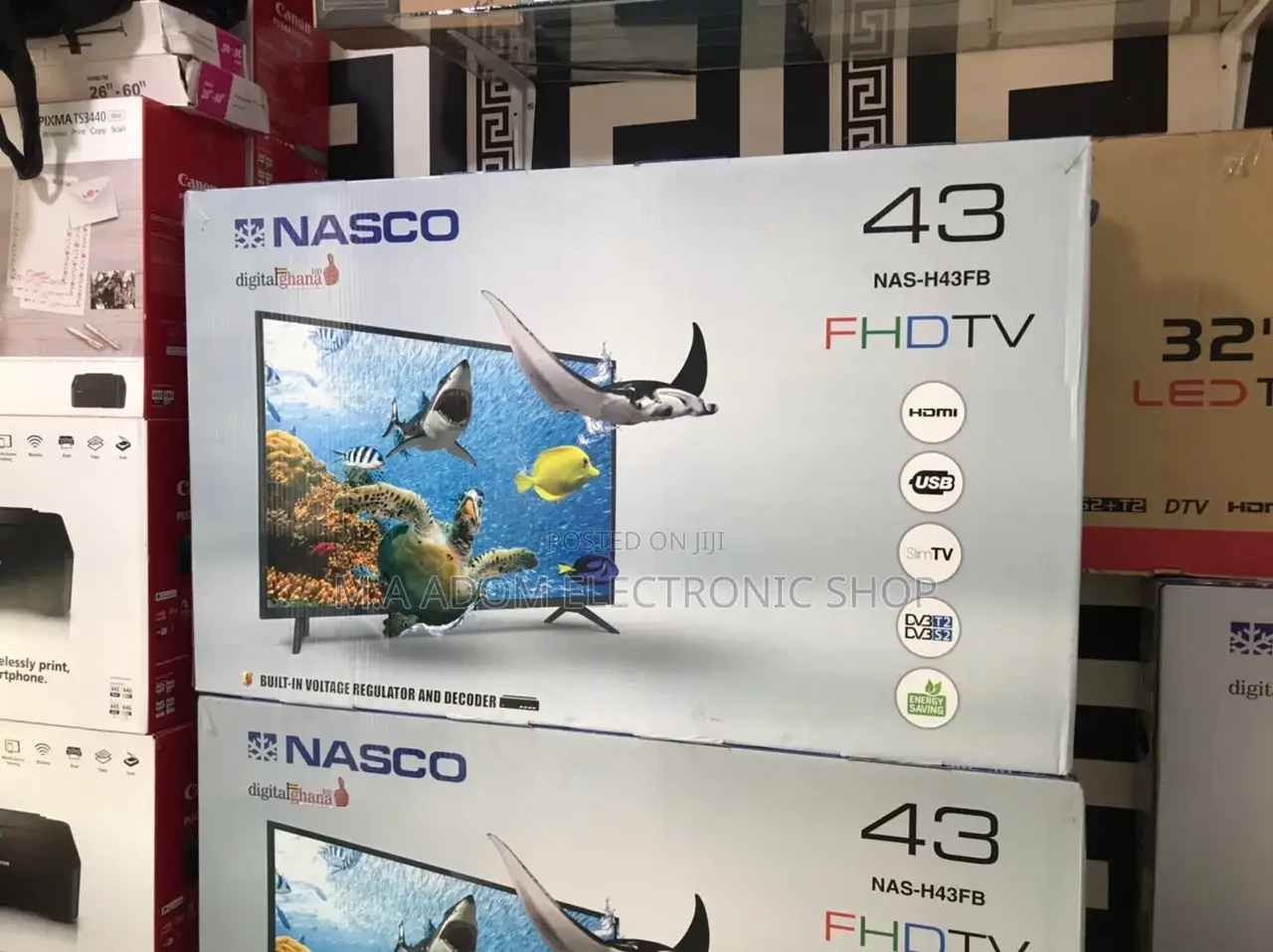 Nasco 43”Digital S2 Full HD Led Tv