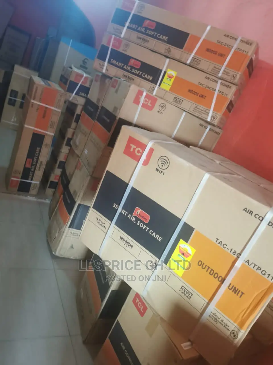 Perfect New TCL 2.5hp Air-Condition(Wifi)R410 Gas