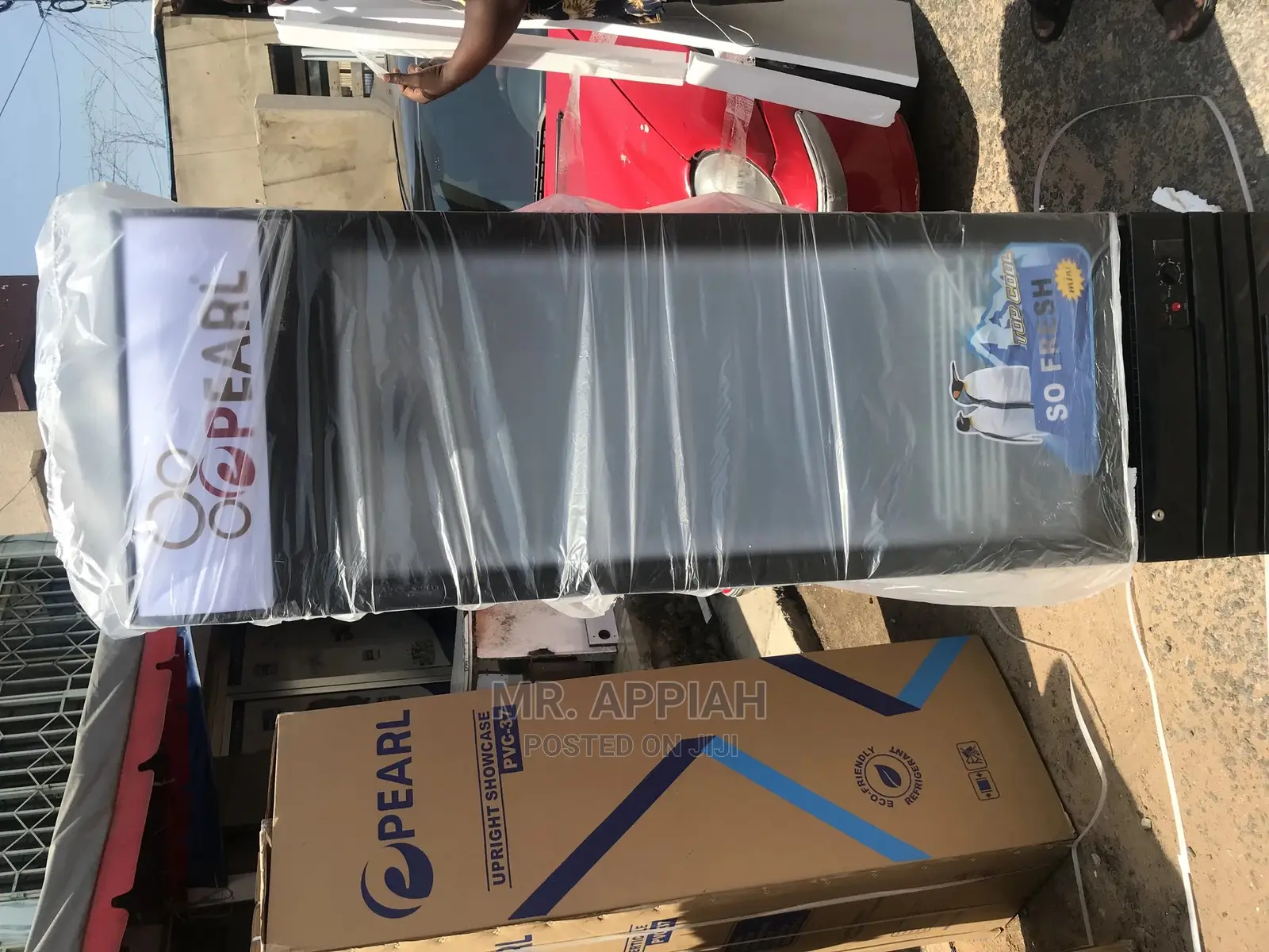 Unique Display Fridge Pearl PVC37 , 248 Litres Super Cooling