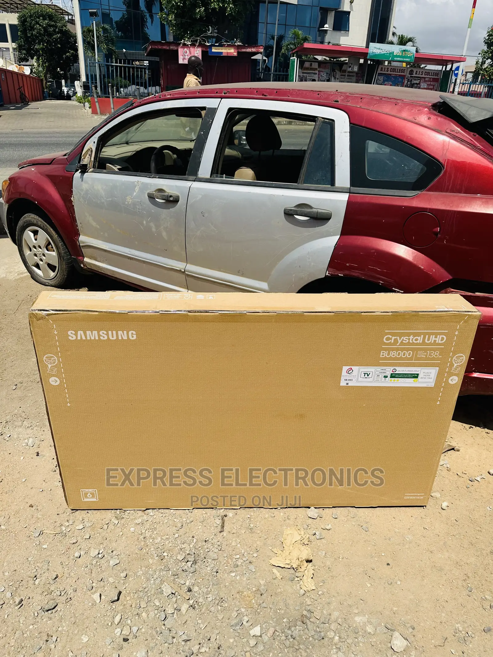 Thinq Webos Samsung AI Bu8000 55” UHD Smart