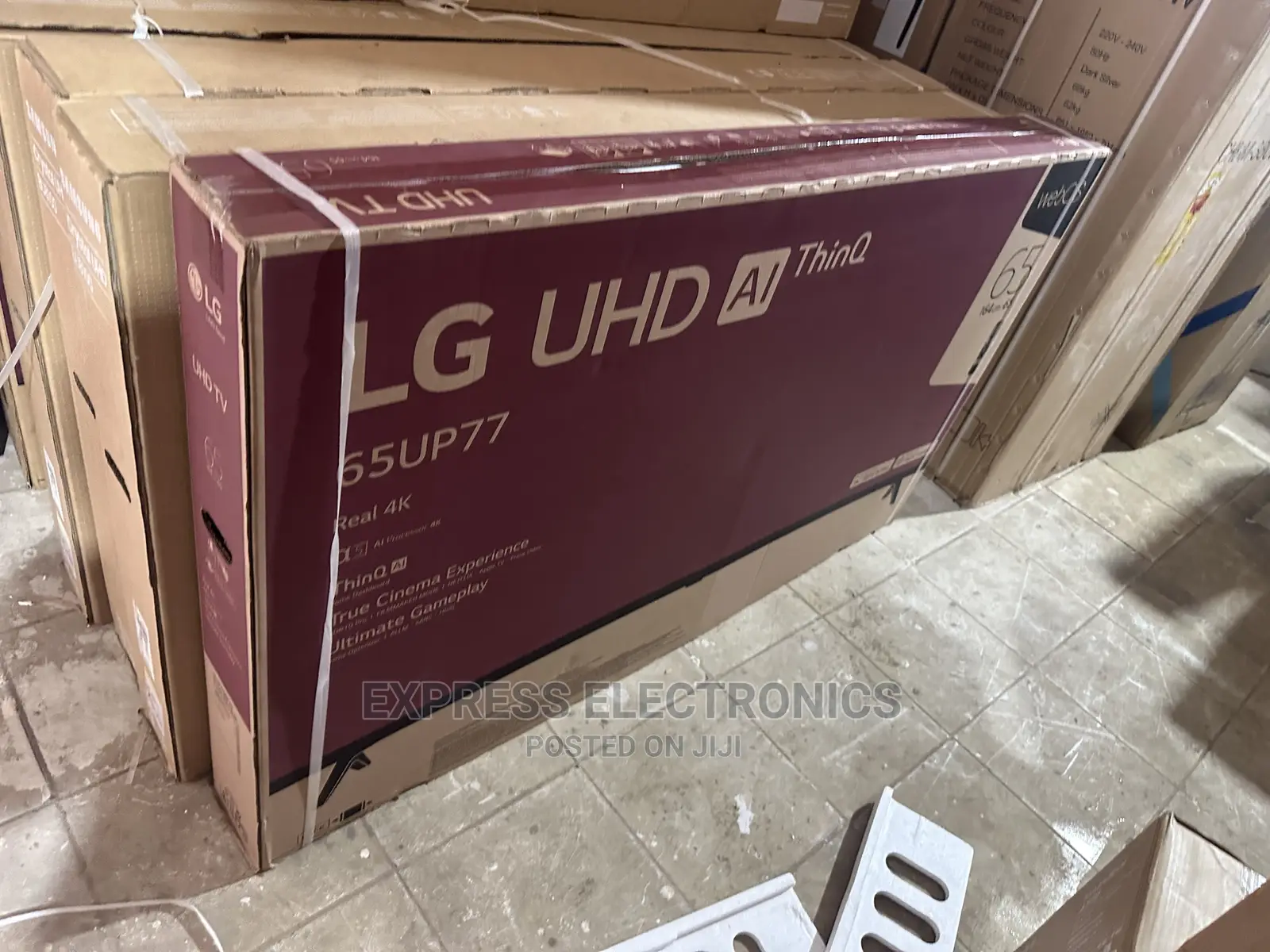 Thinq AI Webos Smart LG UHD 65”Up77 Tv