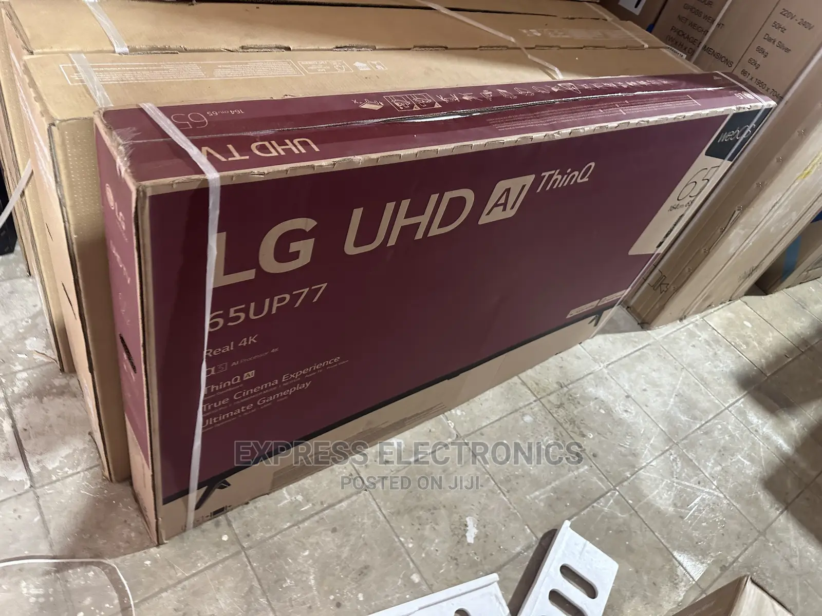 Thinq AI Webos Smart LG UHD 65”Up77 Tv