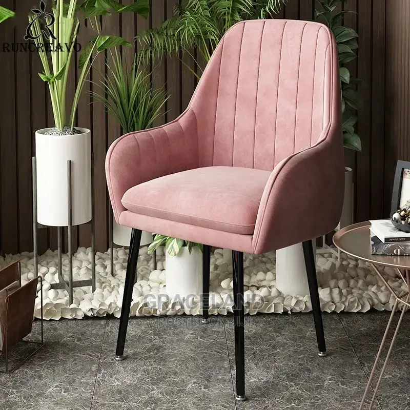 2 Set of Living Room Chairs Nordic Modern Minimalist Furnitu