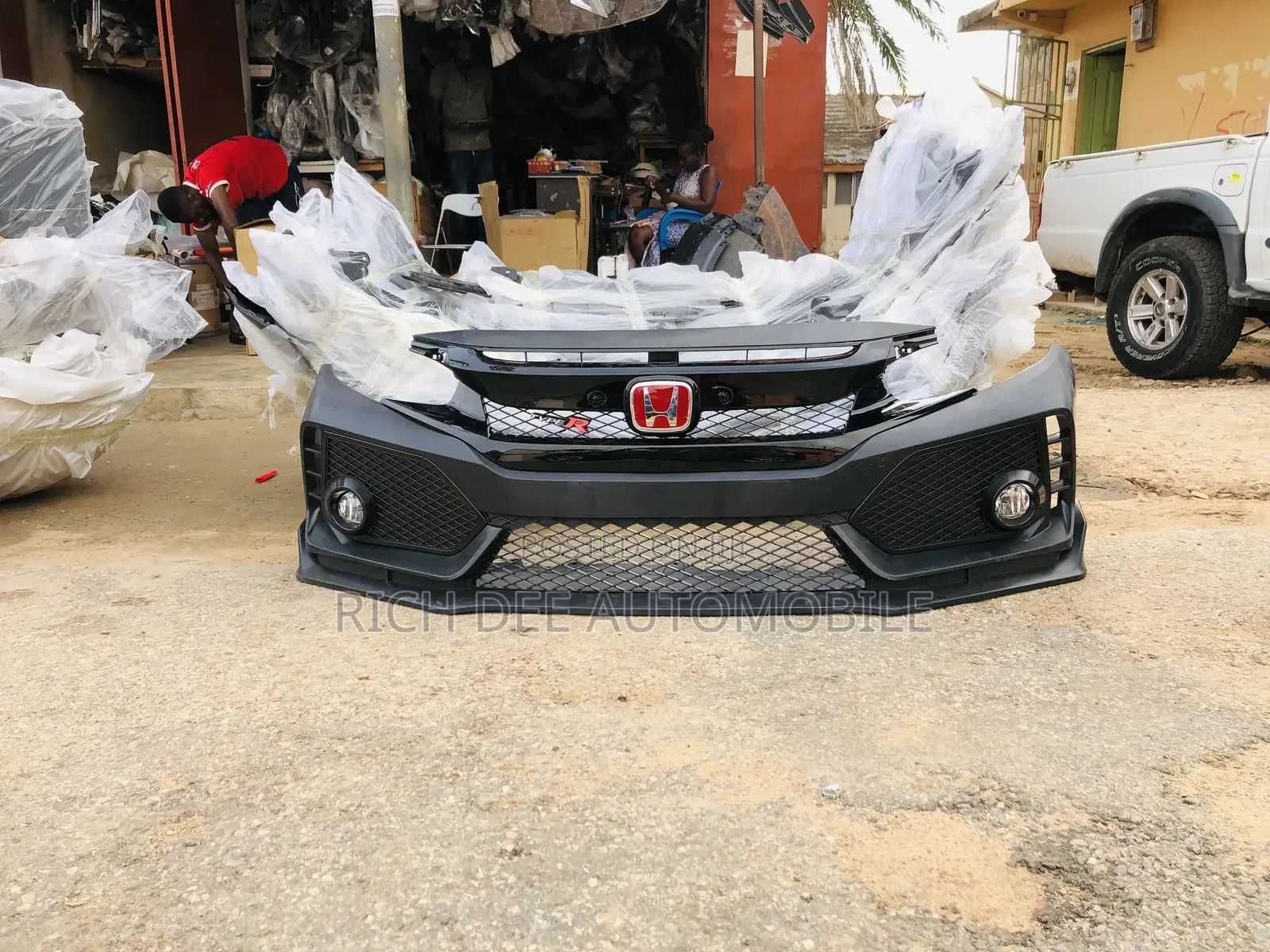 Civic 2018 Front Bumper Complete SE