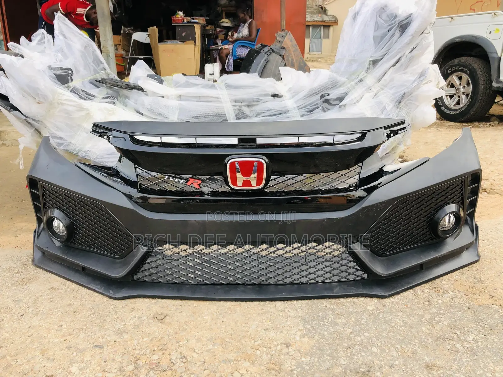 Civic 2018 Front Bumper Complete SE