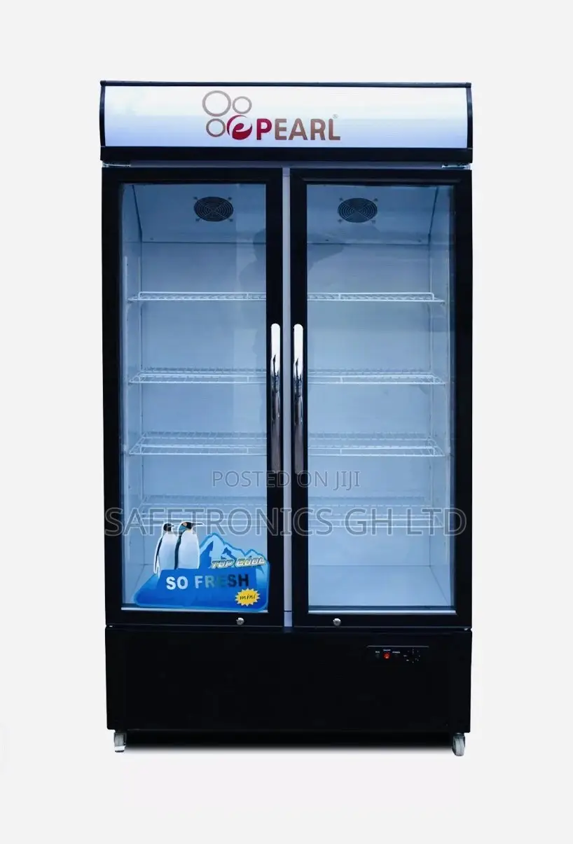 Pearl 568liters Double Door Display Fridge / Beverage Cooler