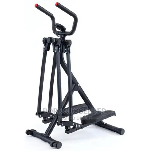 Folderble Elliptical Exercise Machine Air Walker Stepper
