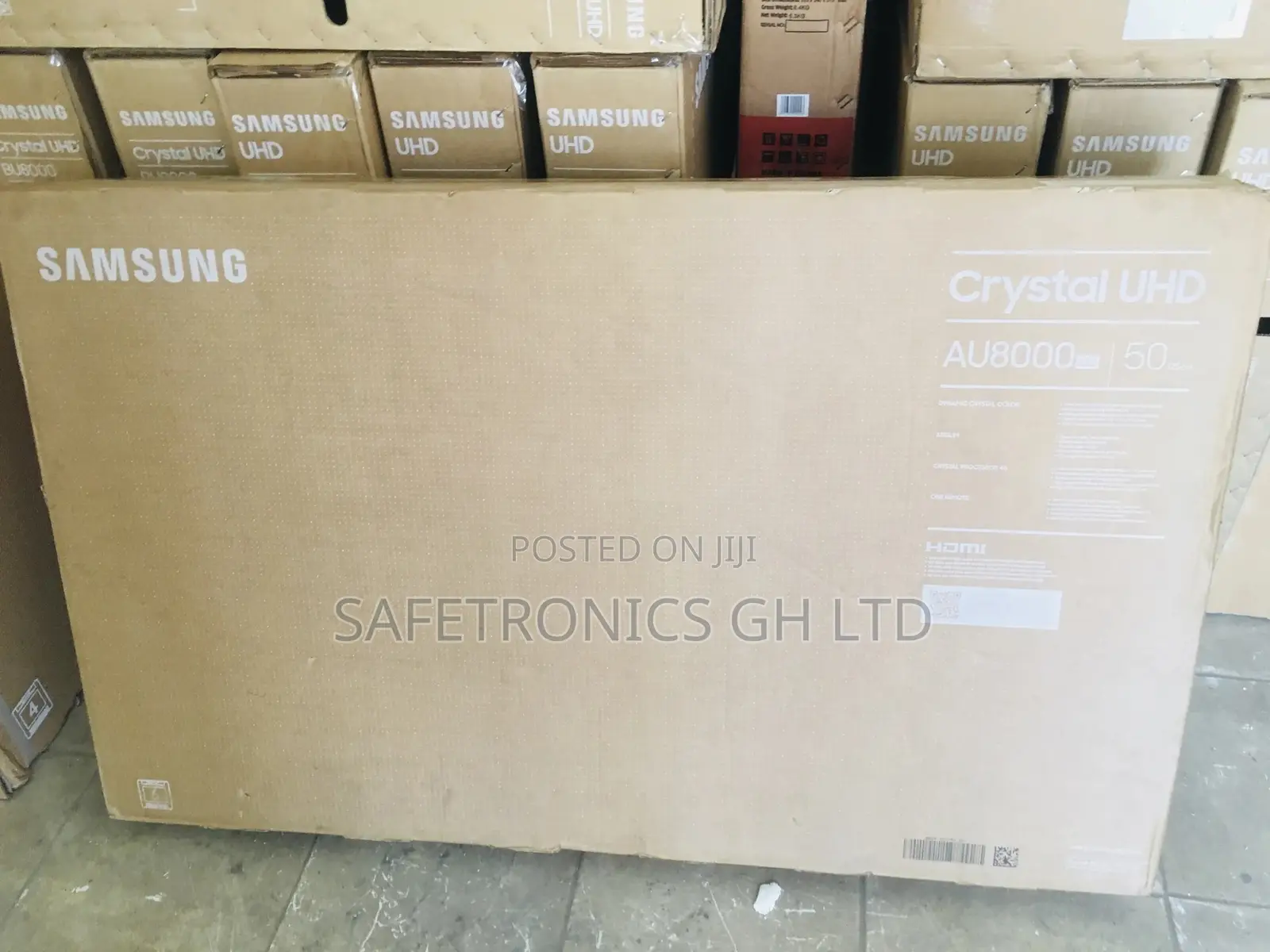 55" Au8000 Crystal Uhd Smart TV