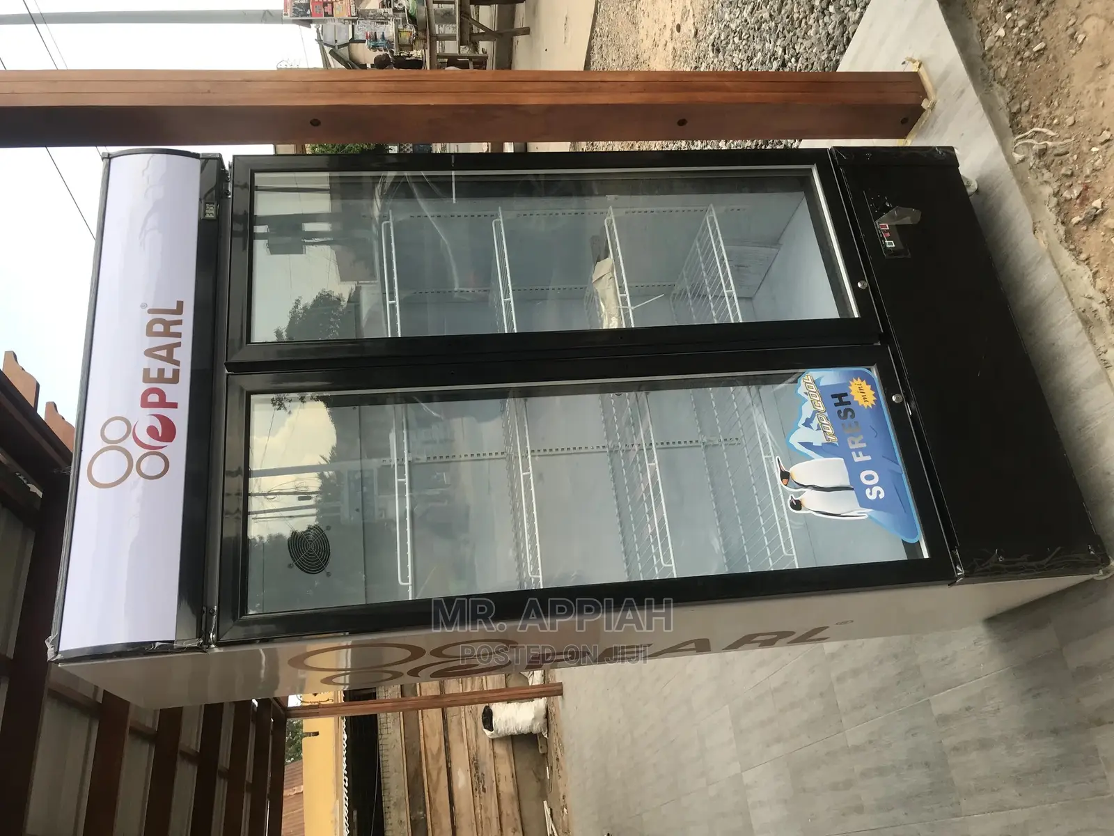 PVC-74 ,568 Litres 2door Pearl Display Frigdge