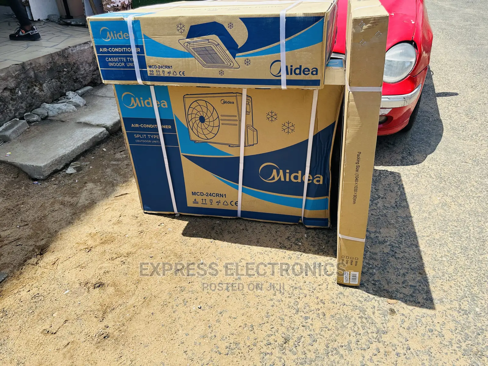 3hp Midea Cassette Split Type Air Swings Circulation System
