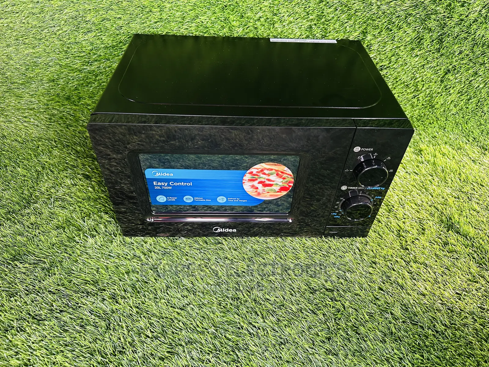 High Quick/Efficiency Midea Black Classic Design Microwave