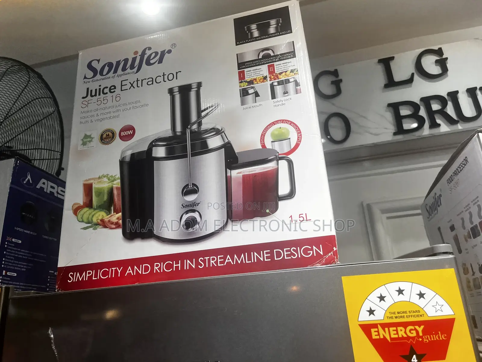 Quality Juicer Extractor- Sonifer