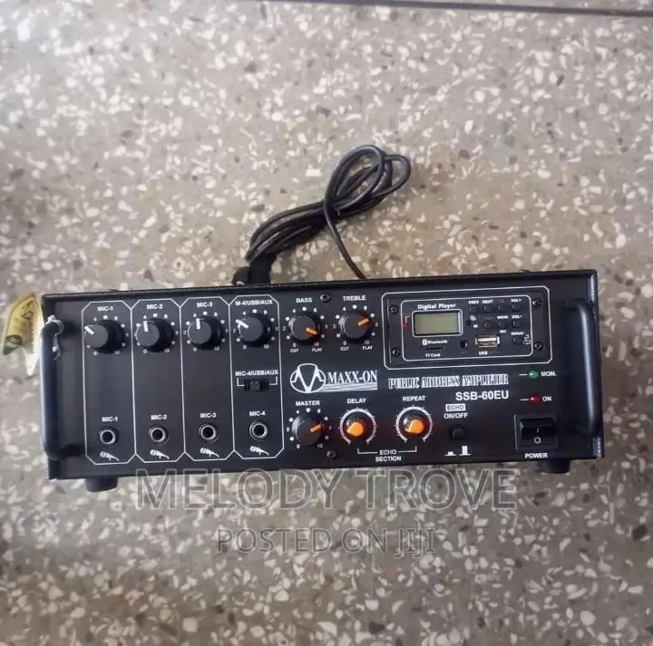 MAXX ON Horns Amplifier (For Megaphone)