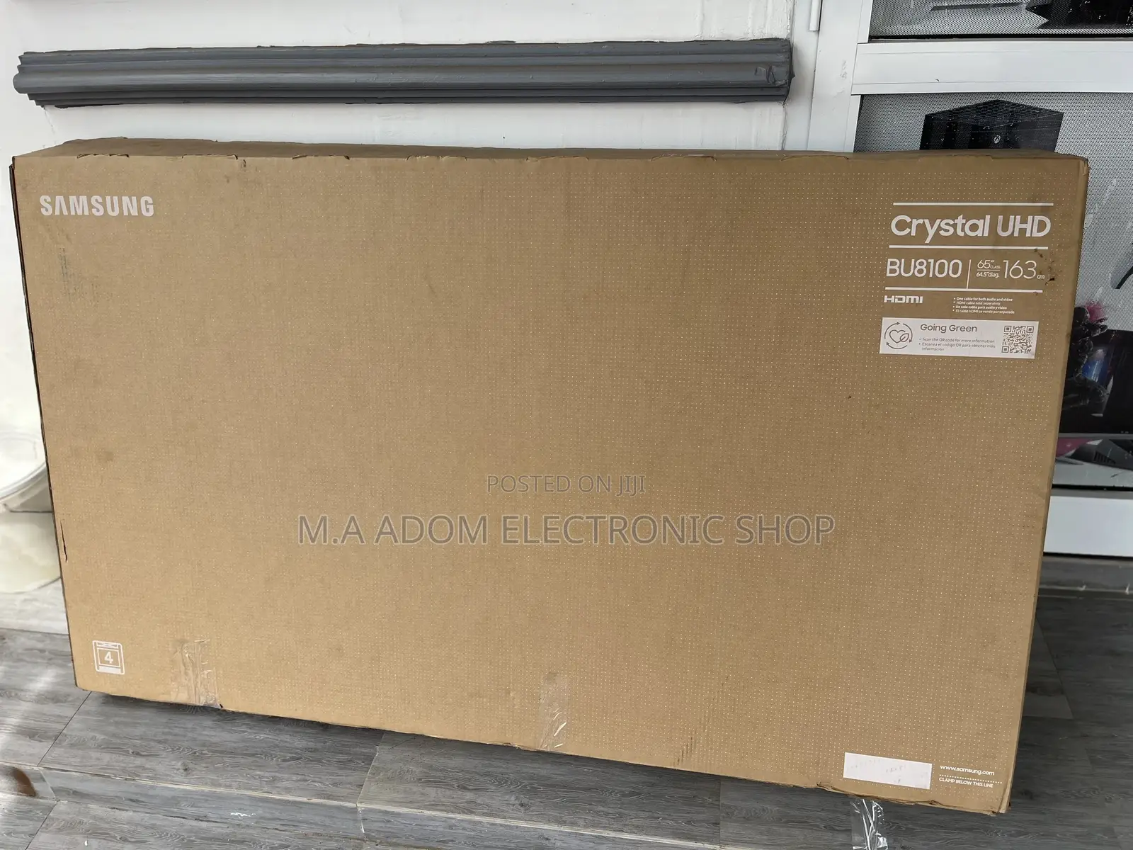 Fresh in Box Samsung 65” Crystal UHD Slim Tv
