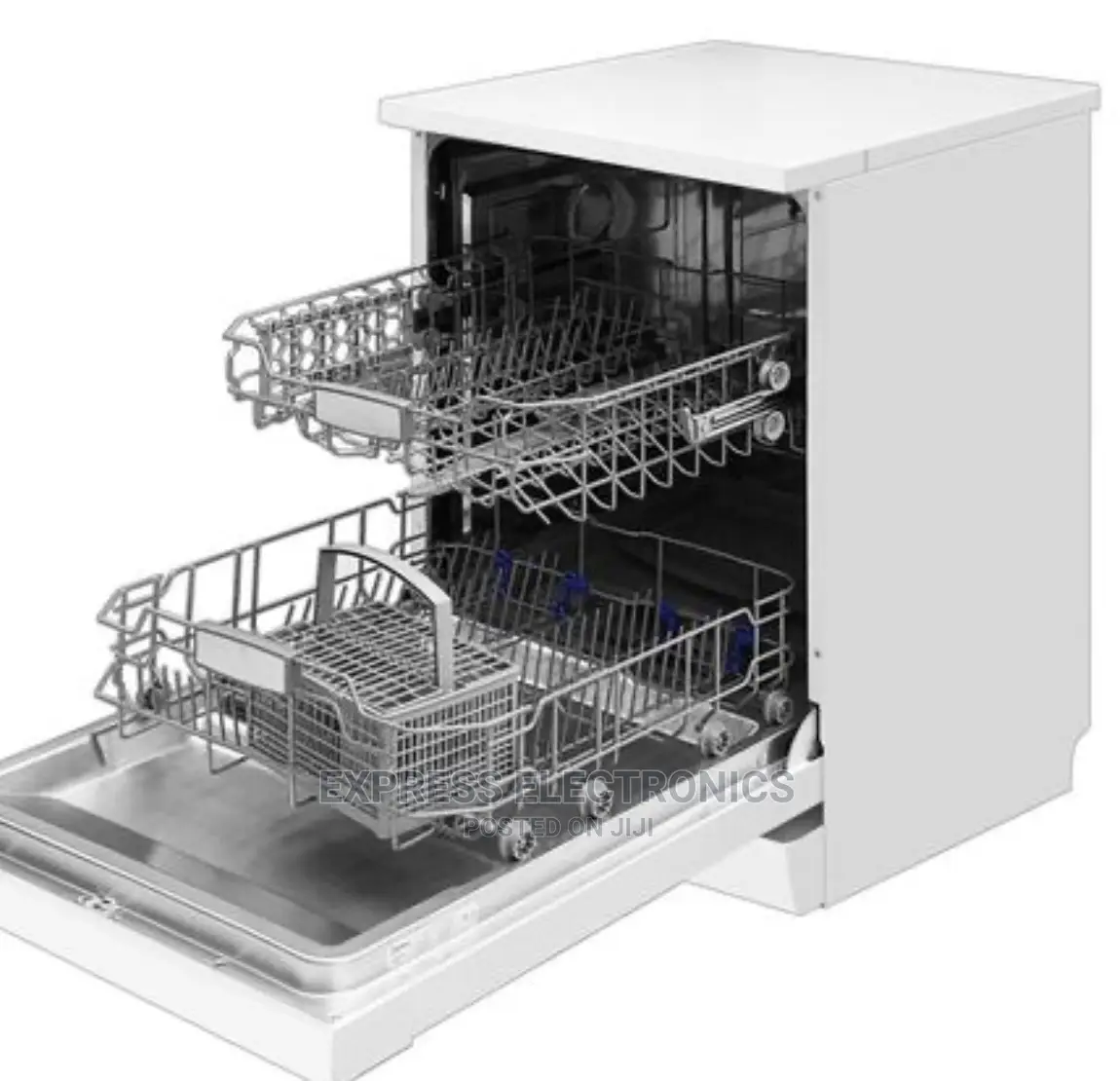 Midea Dishwasher, , 12 Setting , Silver Color (WQP12-5203-S)