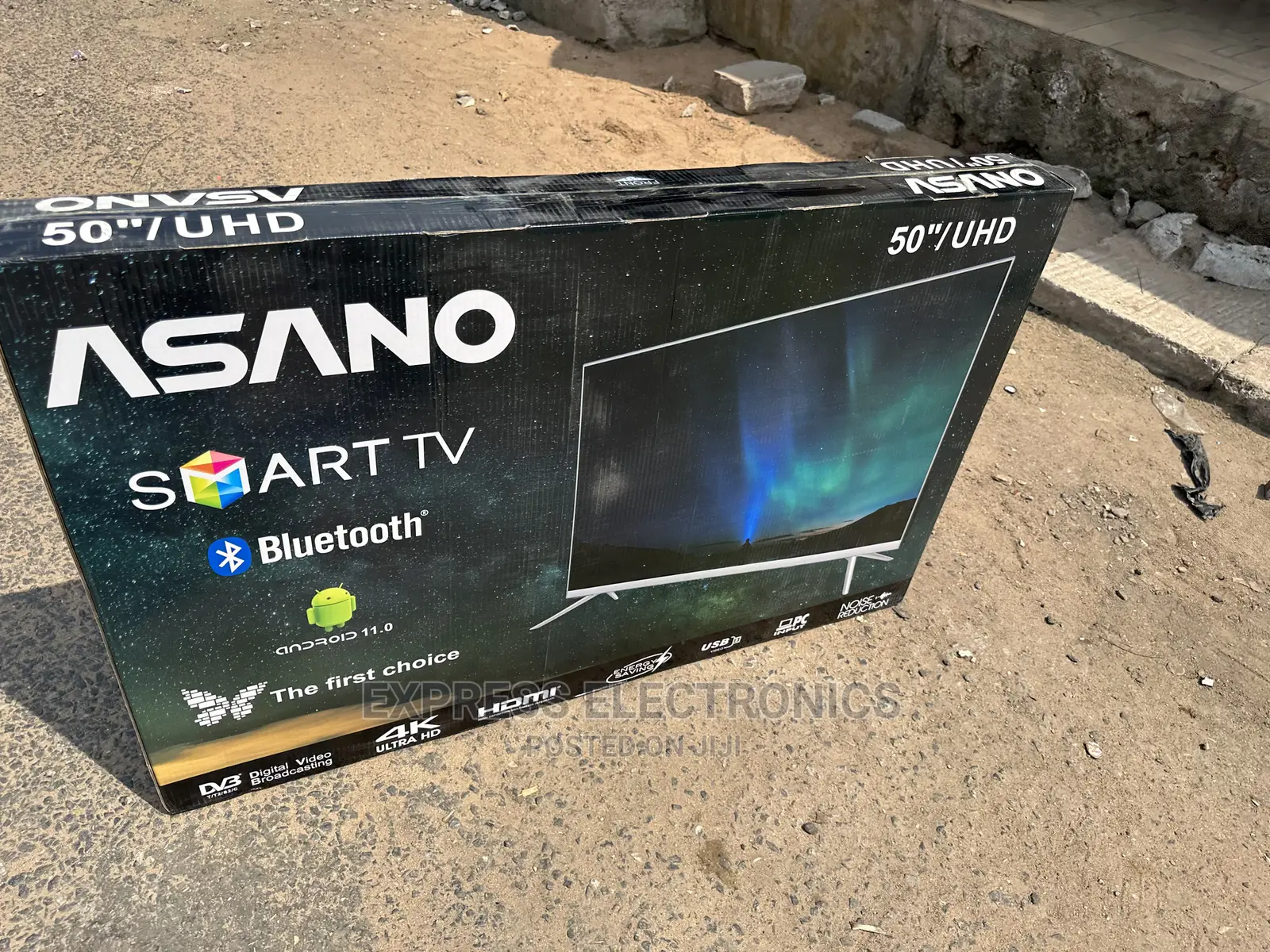 Dynamic Range Colour 50”Uhd Smart Asano Bluetooth Tv