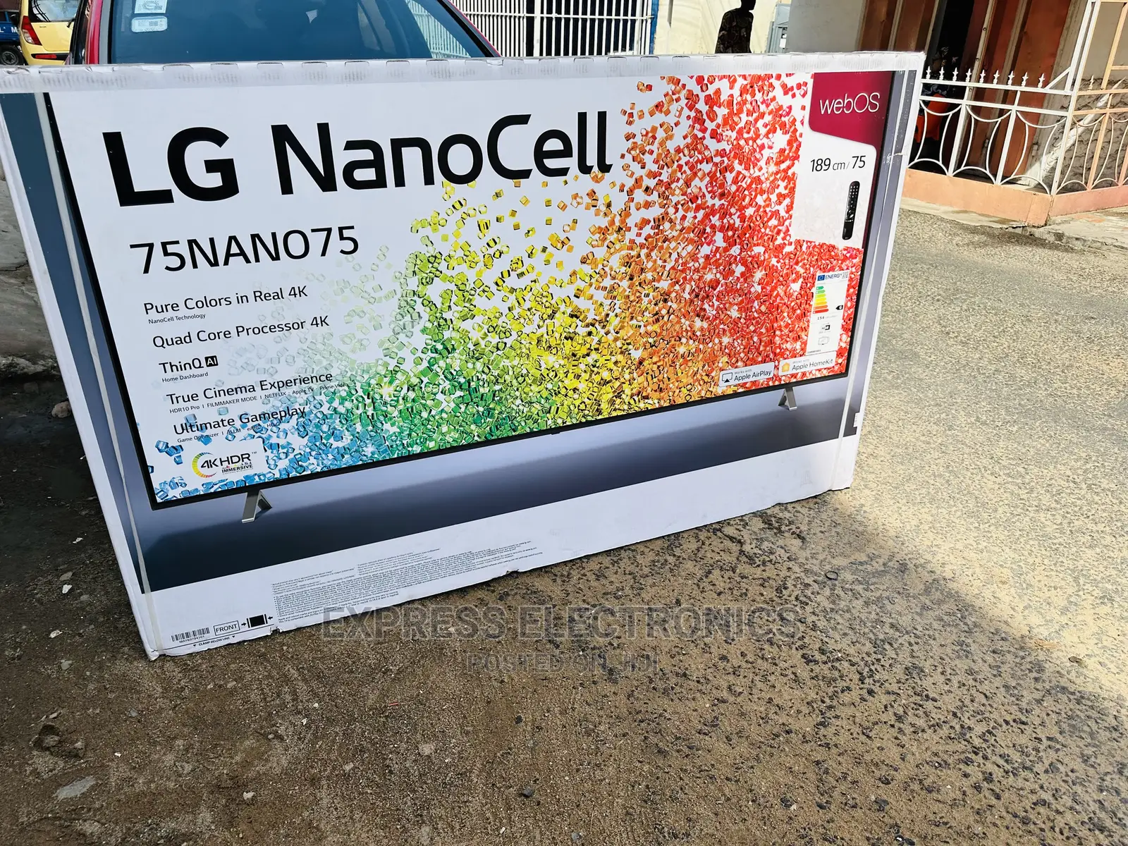 Fast Quad Core Processor 75”UHD Nanocell Nano75 Tv