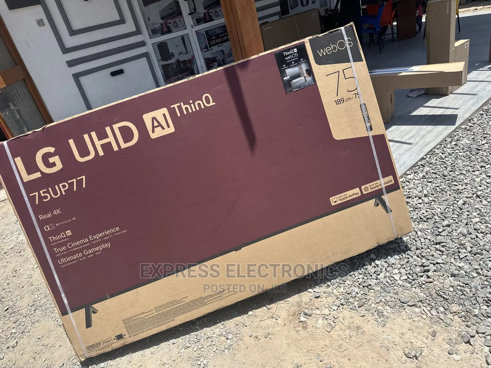 Real UHD Quad Core Processor Lg75up7750
