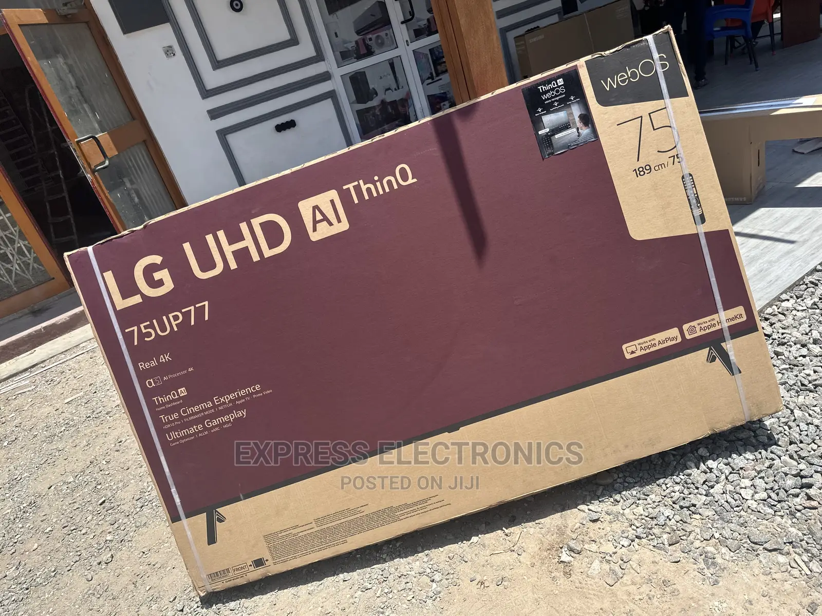 Real UHD Quad Core Processor Lg75up7750