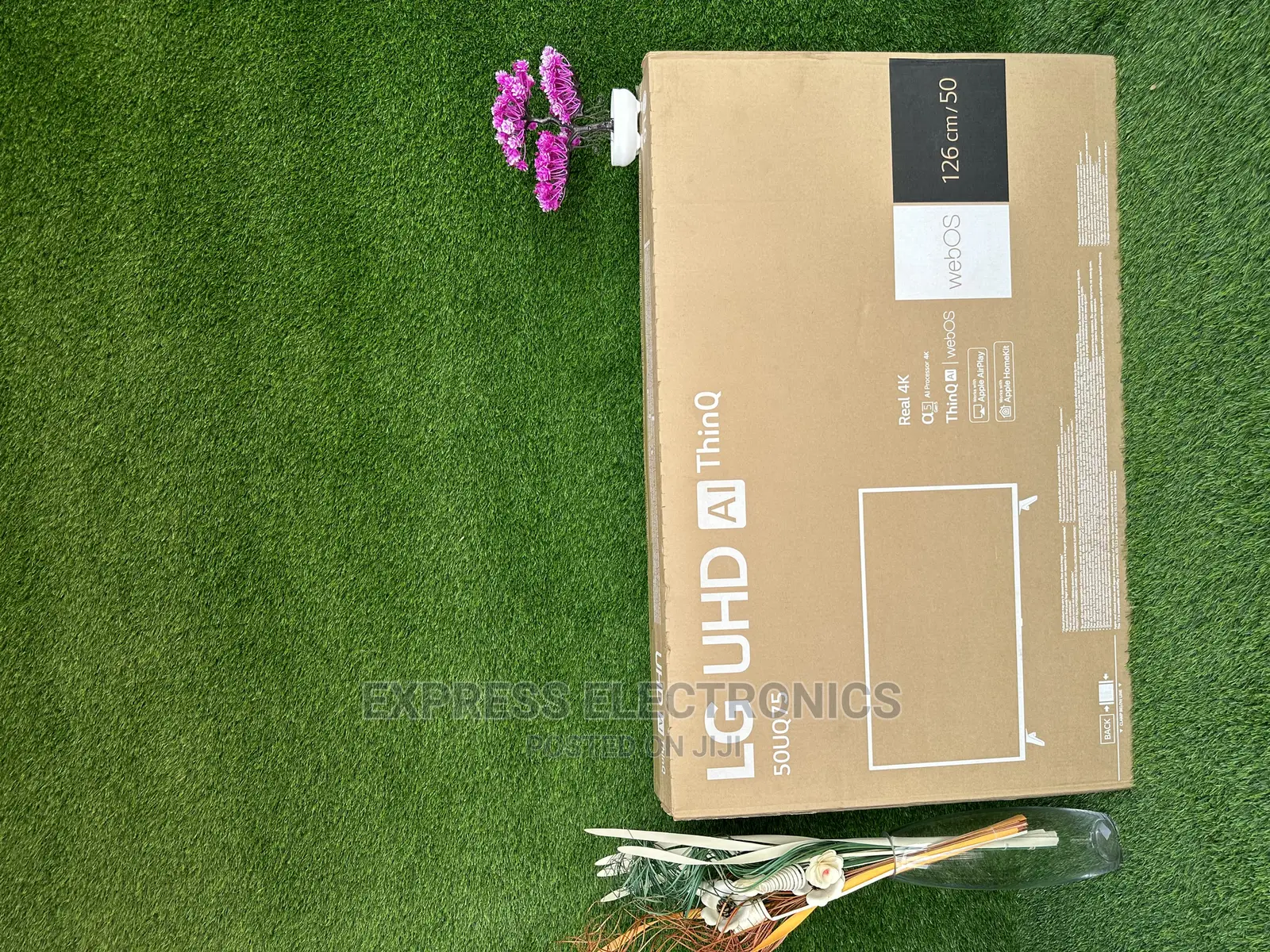 50UQ75003 Immersive Sound Quality With AI Sound LG UHD 