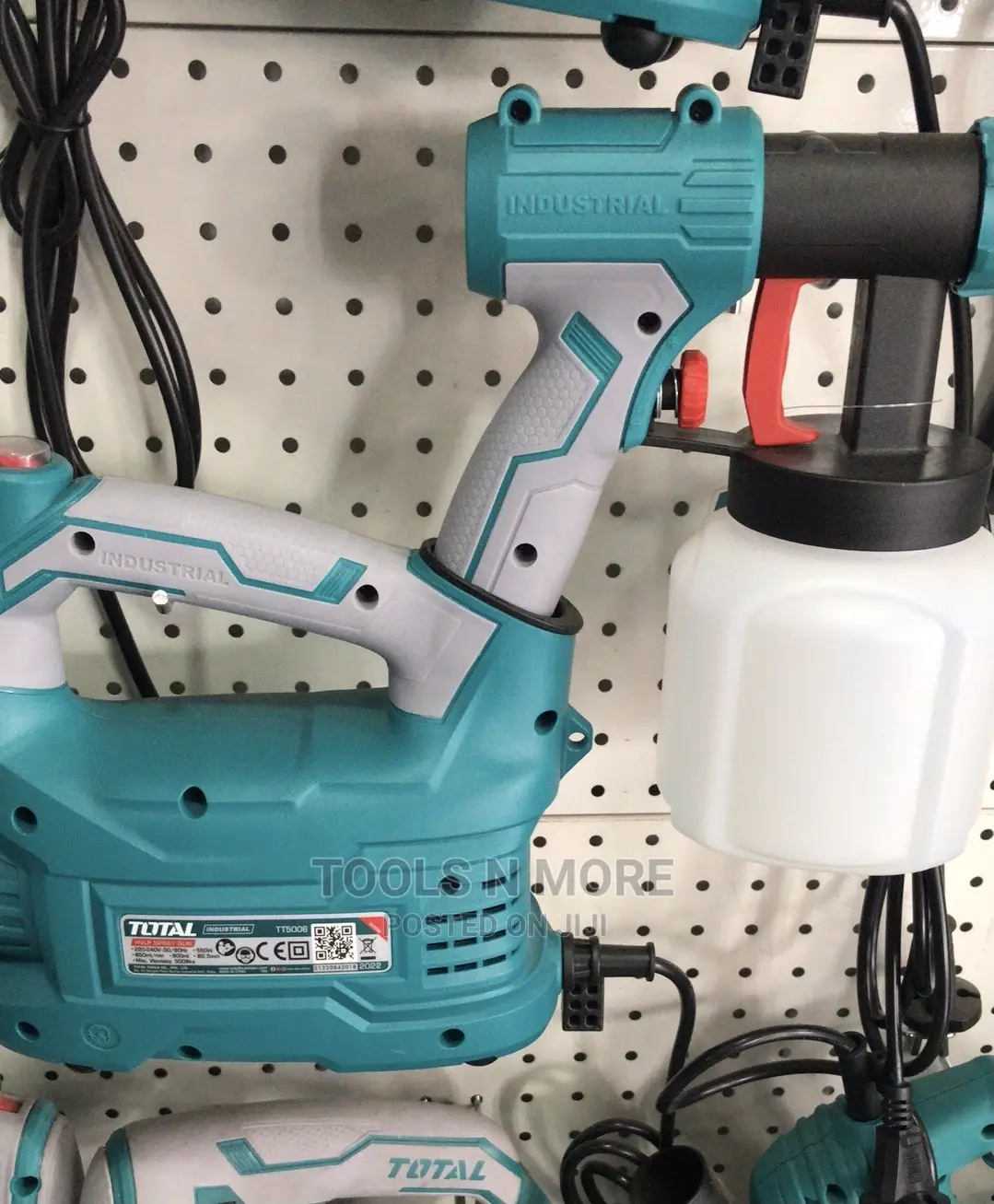 Total Electric Spray Gun (550w) -Plastic Can