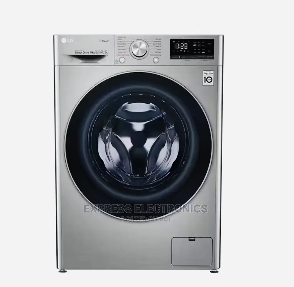 AI DD Motor Steam F4V5VYP2T LG 9kg Sliver Color