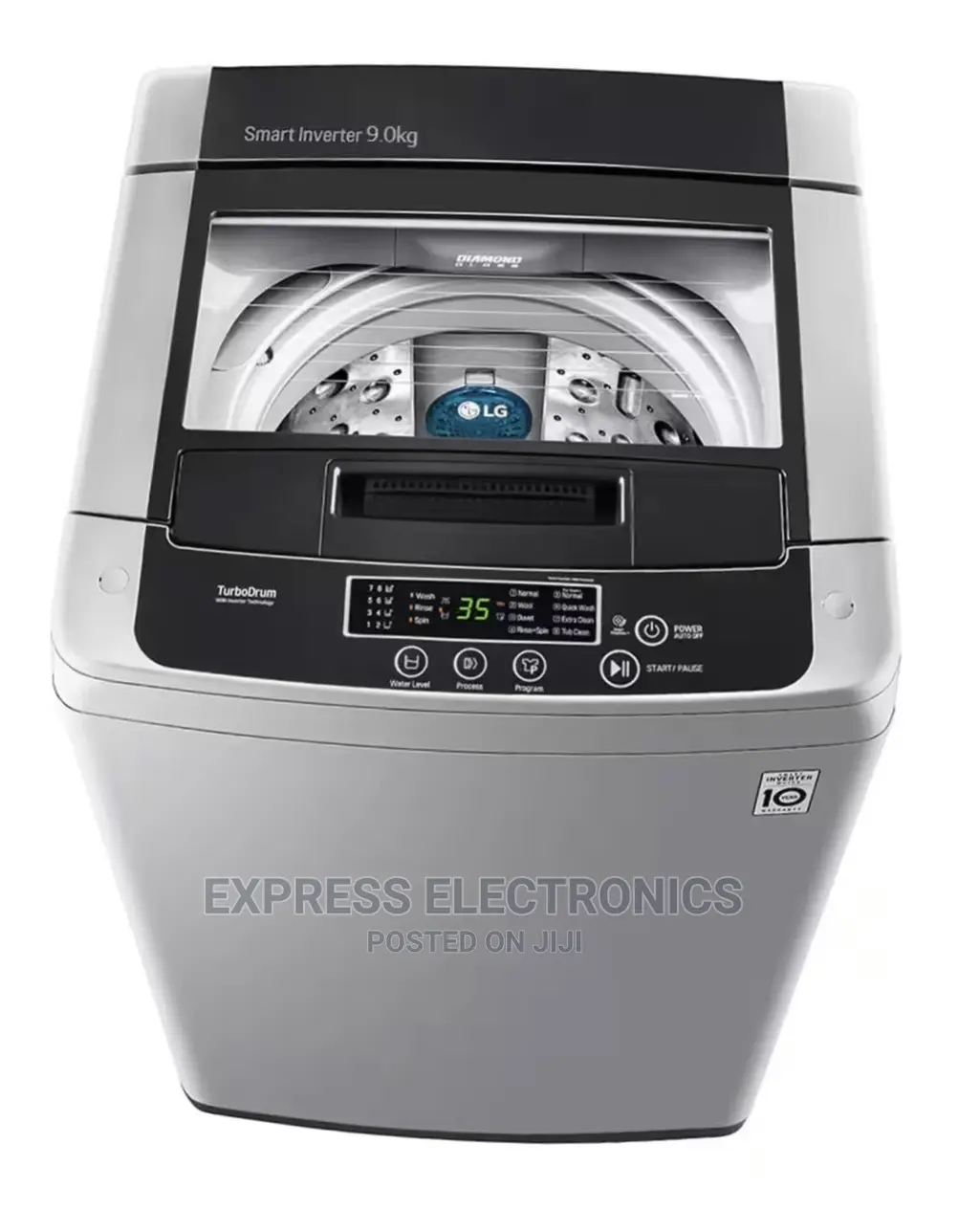 8kg, Smart Inverter Top Load Washing Machine T8585NDHV