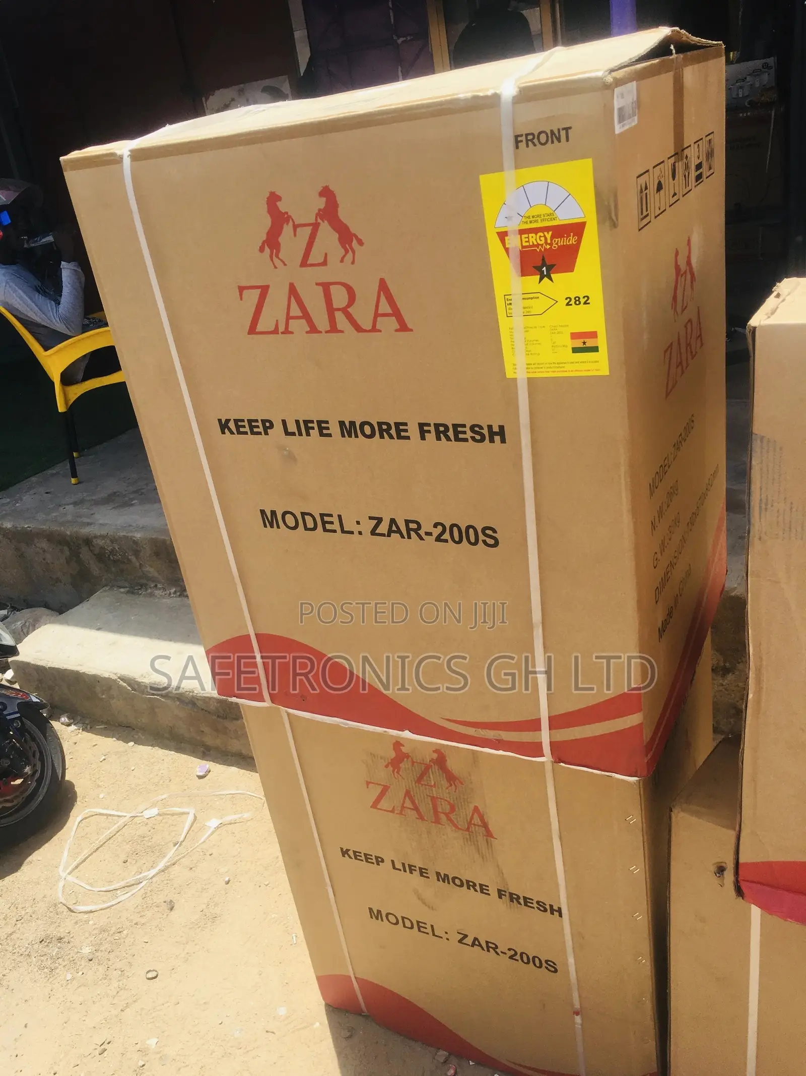 Zara Chest Freezer– 142ltrs Zara 200 With Sliding Glass Door