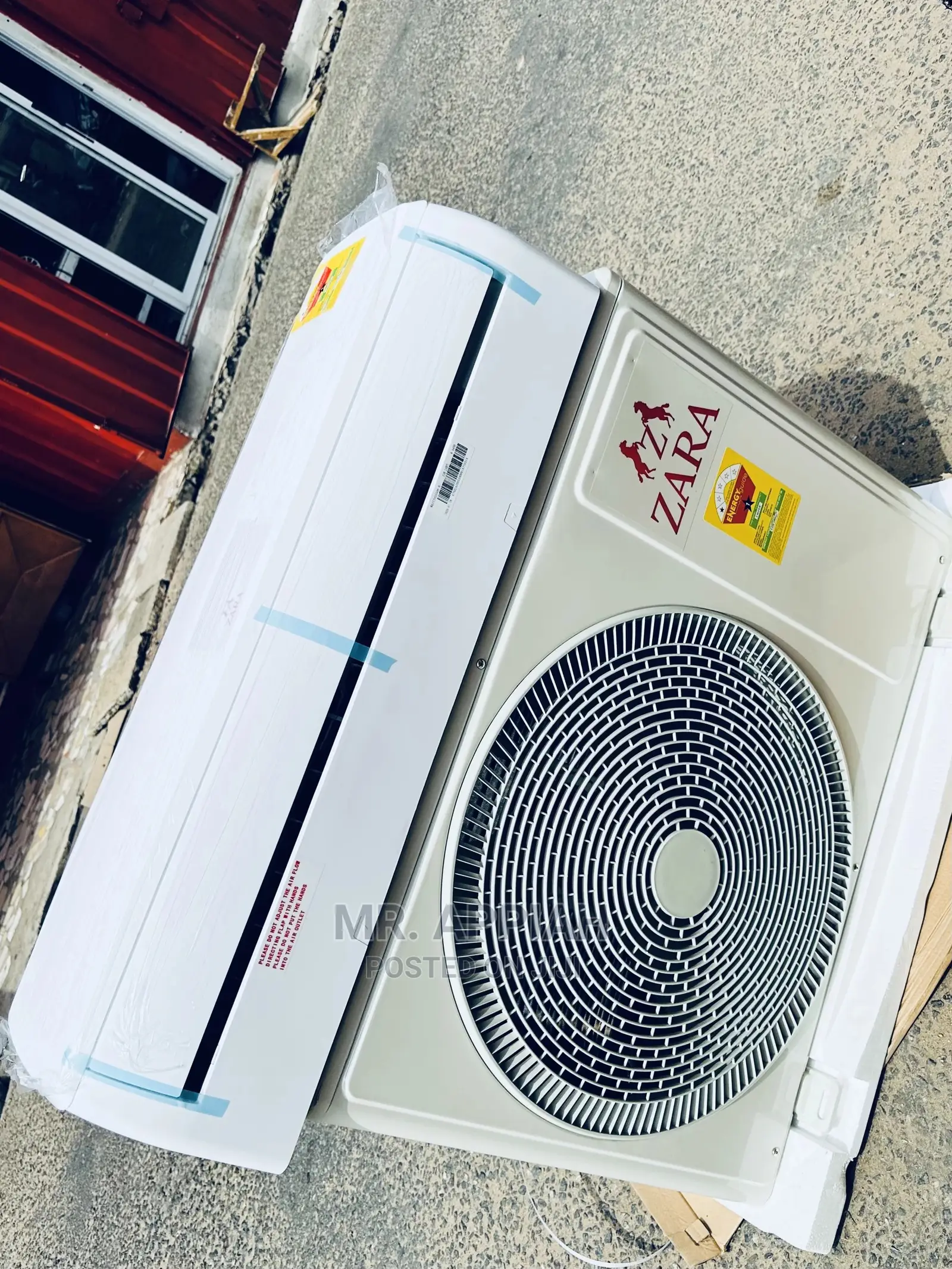 Zara Split Air Conditioner 2.0HP Automatic Restart
