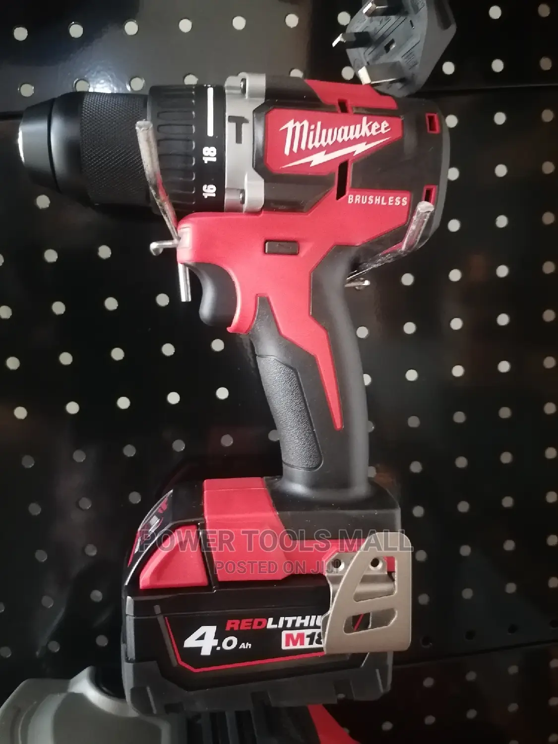 Milwaukee 18v Percussion Drill Compact Brushless 4a 2b