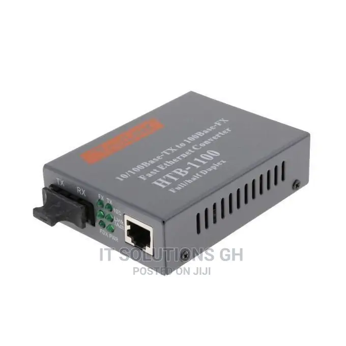 (PAIR)Fiber Gigabit Media Converter / SC DUPLEX SINGLE MODE