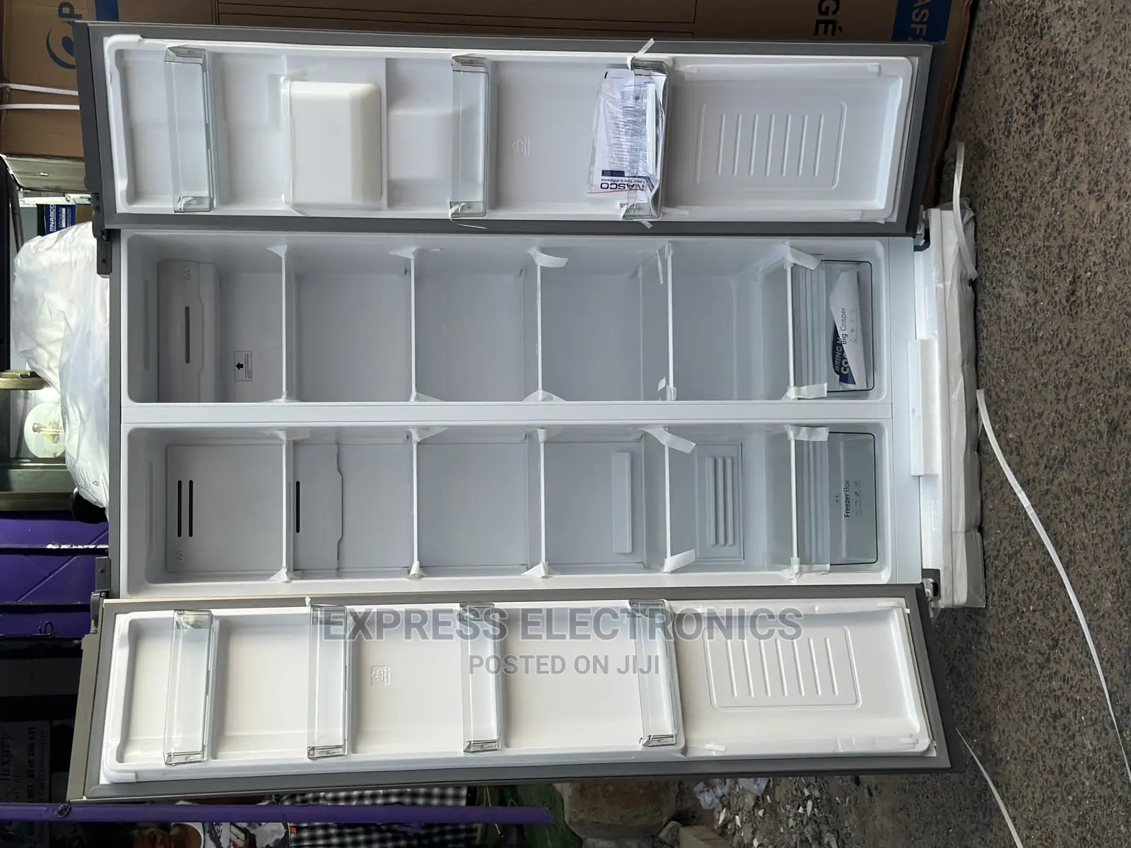 Mesmeric Newly Sealed Nasco Side by Side Fridge Nas2-55