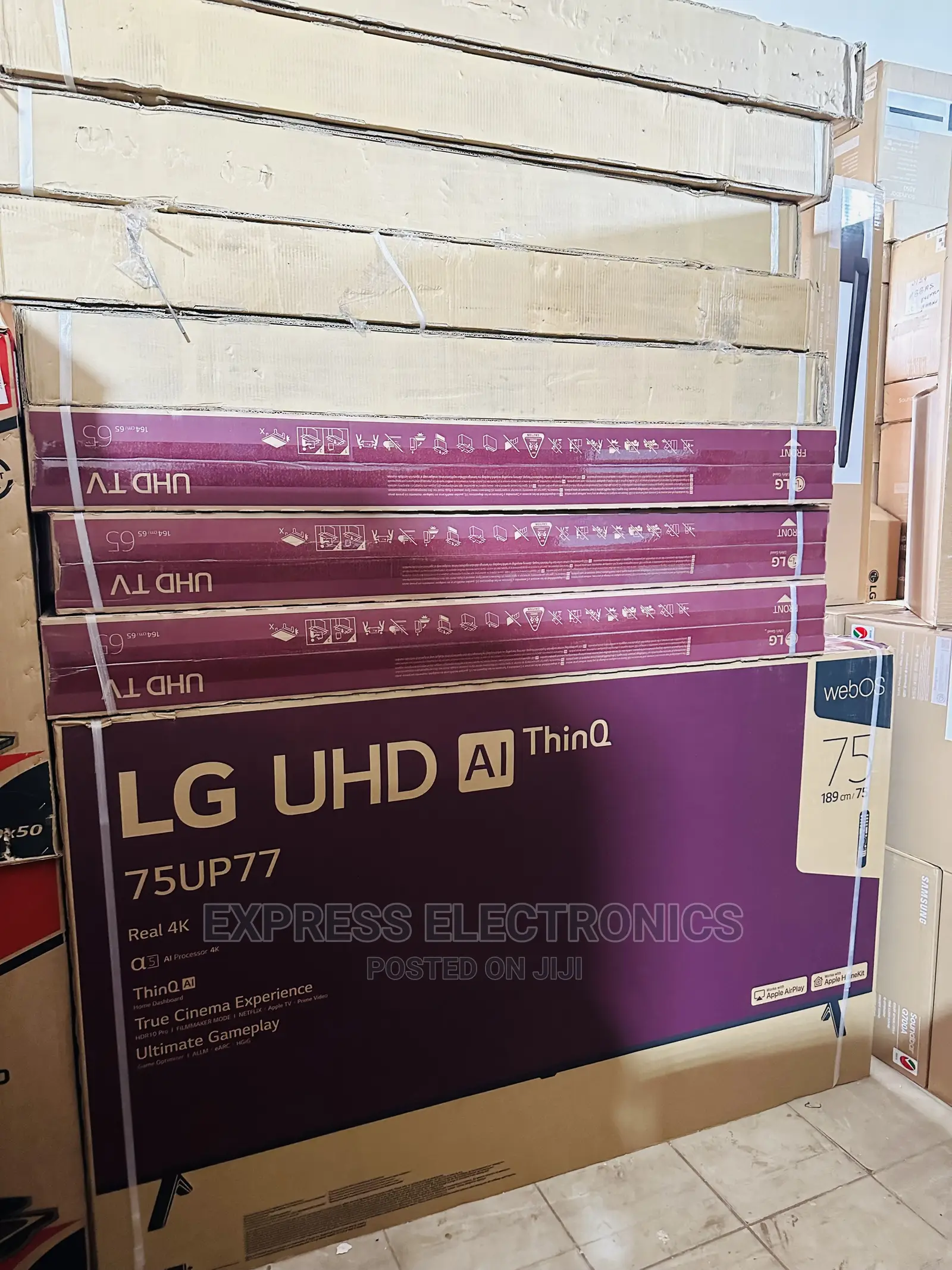 Dynamic Range UHD Color Sleek 75UP7750 LG Tv Slim Tv