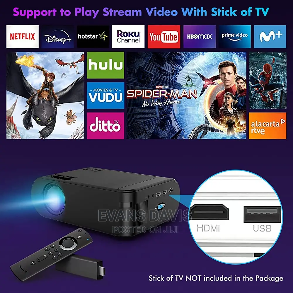 Android 9.0 8K Smart Projector